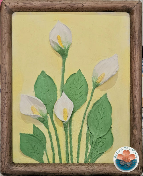 Bringing Peace-Lilly in your home Peacefully (A4 Size)