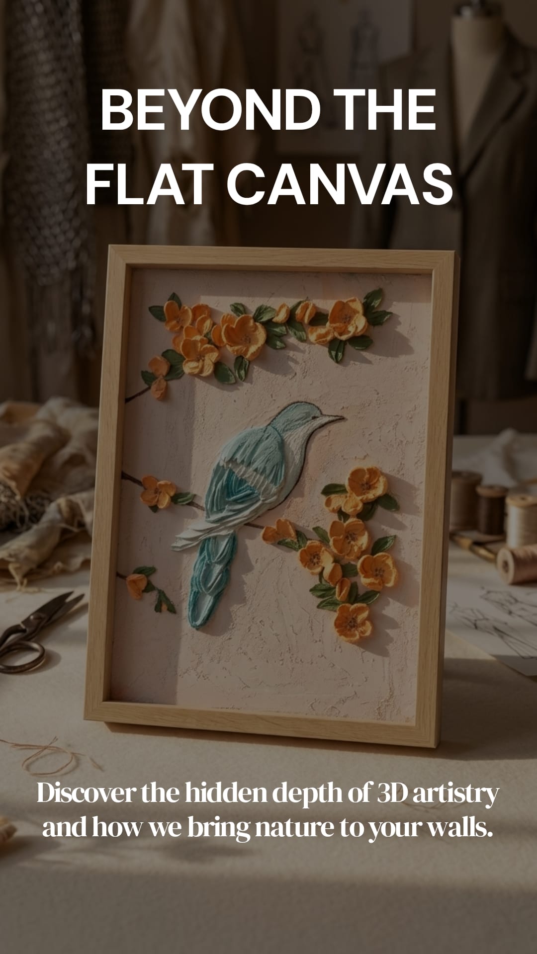 Bringing Nature to Life- Layer by Layer (A3 Size)