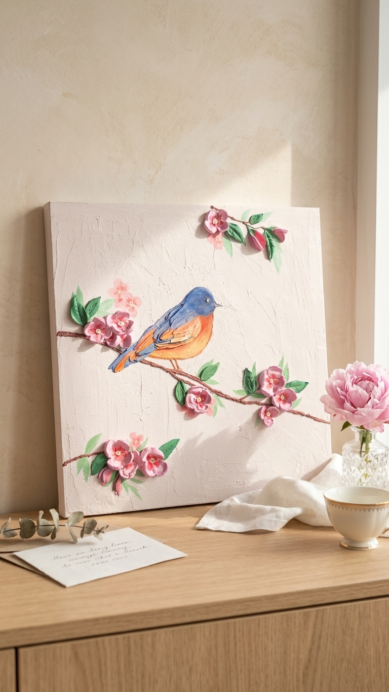 Cherry Blossoms has a new friend.