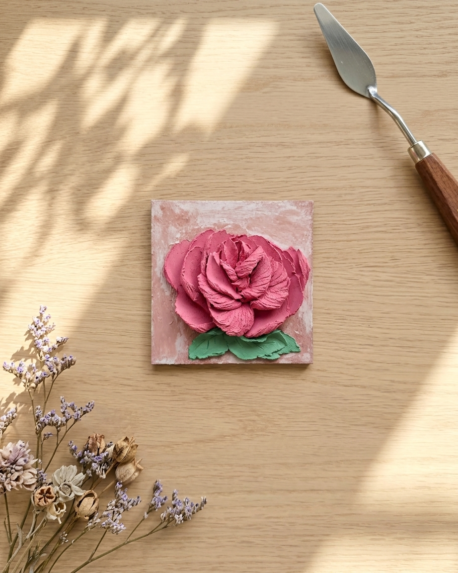Fridge Magnet- Roses never goes out of Fashin